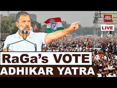 Rahul Gandhi LIVE: RaGa's Voter Adhikar Yatra LIVE: Journey From Gaya To Nawada In Bihar |INDIA Bloc