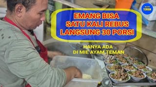 CARA MEREBUS MIE AYAM PORSI BNYAK SAAT  WARUNG RAMA#mieayamteman I 
