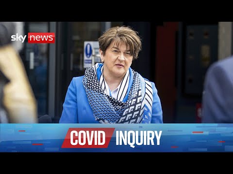 Watch live | UK COVID Inquiry | Former First minister Arlene Foster gives evidence