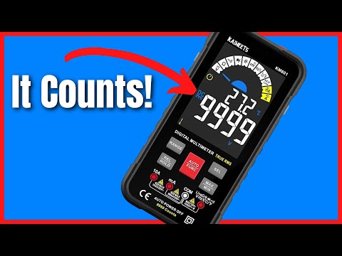 What are Multimeter Counts - Kaiweets KM601