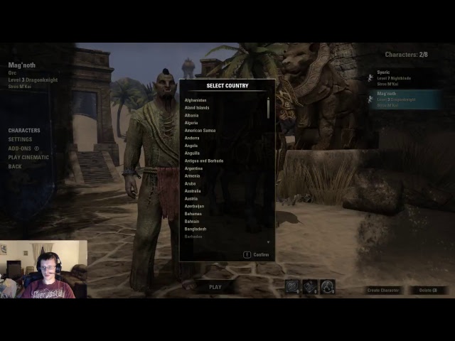 Starting fresh in The Elder Scrolls Online: Morrowind with @GameByNight