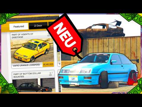 NEUES FAHRZEUG in GTA Online | Eventwochen NEWS mit Rabatten, Gratis Autos & mehr