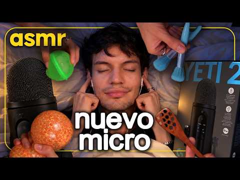 <strong>ASMR</strong> ESPAÑOL 😴 PROBANDO EL NUEVO <strong>BLUE</strong> YETI 2 | SONIDOS PARA DORMIR