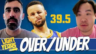 Warriors Over Under Predictions