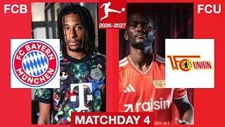 🔴 LIVE: FC BAYERN MÜNCHEN VS 1. FC UNION BERLIN - BUNDESLIGA 2026/2027