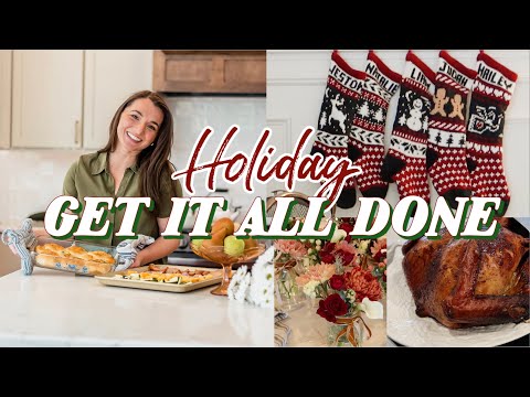 🌟NEW Holiday Dinner Host W/Me + Kid's Stocking Stuffers 🎄CHRISTMAS WEEK IN THE LIFE +GET IT ALL DONE