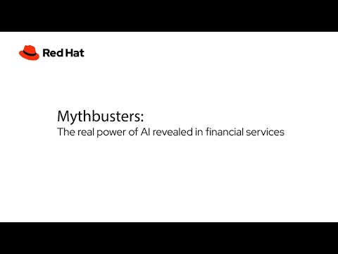 Mythbusters: The real power of AI revealed in financial services
