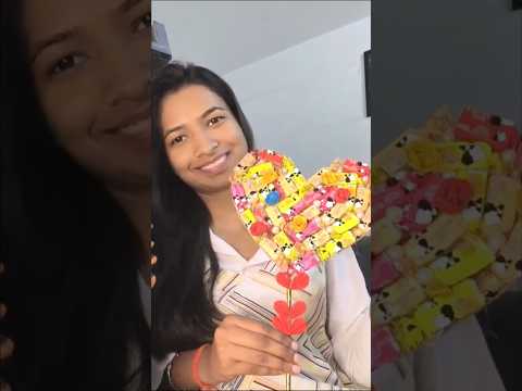 Valentine 💝 Day Craft from Toffee | Amazing Creative Craft #valentine #trending #craft #viral