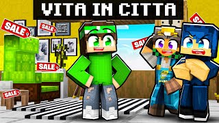 INIZIO UNA GUERRA DI ARREDAMENTO nella VITA IN CITTÀ 1 REMAKE su MINECRAFT!