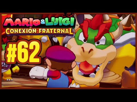Mario & Luigi: Conexión fraternal (Esp) -Parte 62- ¡Duelo contra Bowser!