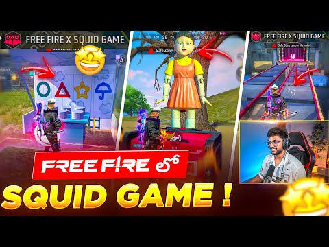 😍 Exploring New SQUID GAME Collab Event In FreeFire 🔥 - Free  Fire Telugu - MBG ARMY