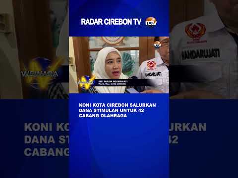 Koni Kota Cirebon Salurkan Dana Stimulan Untuk 42 Cabang Olahraga