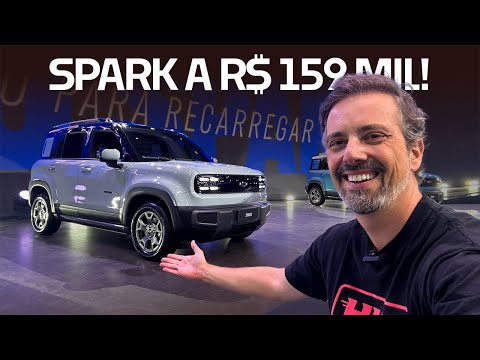 CHUVA DE NOVIDADES Chevrolet: Spark elétrico a R$ 159 mil + Novos Onix e Tracker!