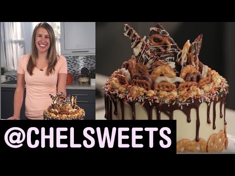 Salted Caramel Chocolate Cake by Chelsweets | Food Network