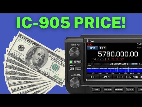 The Icom IC-905 Price is Finally REVEALED!