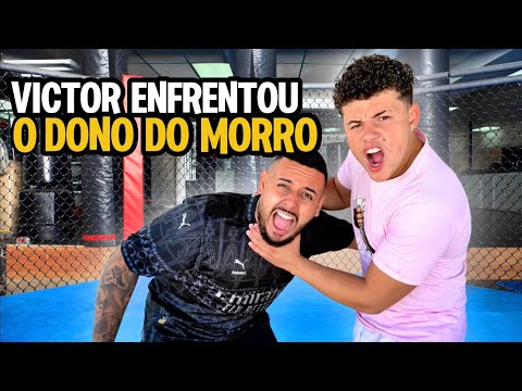 VICTOR ENFRENTOU DONO DO MORRO