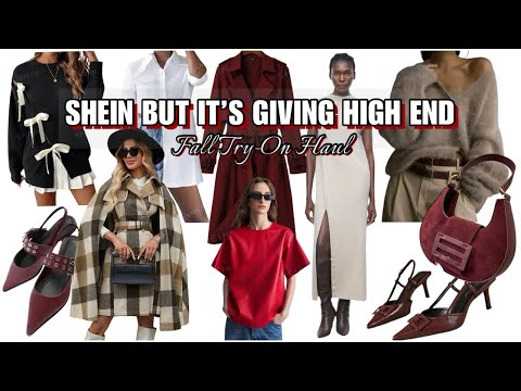 LUXE FOR LESS | AMAZING SHEIN FALL FINDS (BLACK FRIDAY SALE)