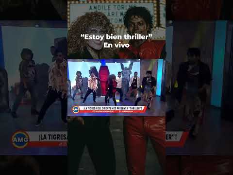 "Estoy bien thriller" - en vivo (Tigresa del Oriente) #thriller #viral #humor #musica #halloween #mj