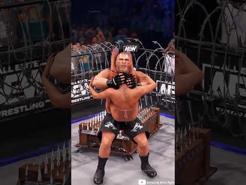 🔥Brock Lesnar vs Nikki Bella🔥Part 1 WWE 2K24 #brocklesnar #nikkibella #wwe #wwe2k24 #shorts #wweraw