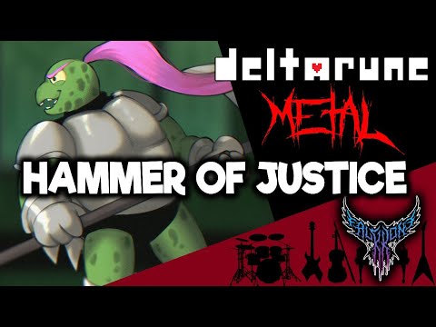 DELTARUNE Chapter 3+4 - Hammer of Justice 【Intense Symphonic Metal Cover】