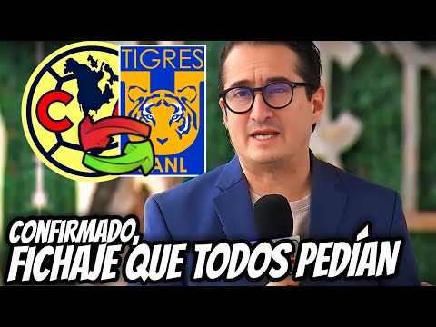 ¡YA ES OFICIAL! REGRESA UN CRACK Y YA ES EL PRIMER REFUERZO DEL APERTURA! CLUB AMÉRICA HOY