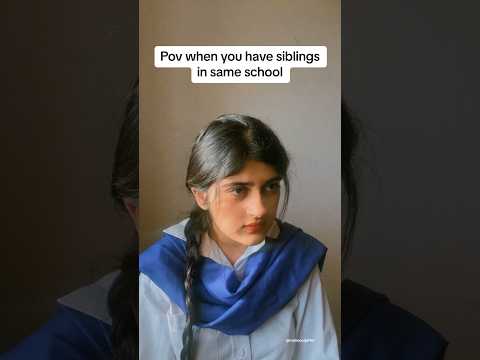 Comment below your class and sibling name😂💗 #shortsvideo #funnyvideo #trendingshorts #schooldays