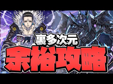 裏多次元 ブラックバード×クロロで攻略！安定感抜群！越鳥チャレンジ対応！【パズドラ】