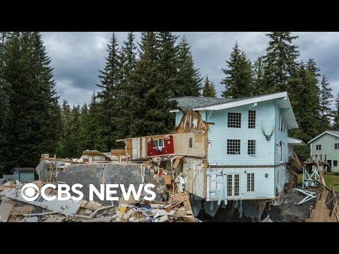 YouTube video thumbnail: Alaska Glacial Melt Prompts Evacuations in Juneau Amid Record Flooding