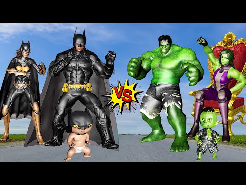 FAMILY HULK VS FAMILY BATMAN (She-Hulk Episode 3)