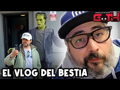 Asi fue Grabar en Haunted House! - Vlog del Bestia