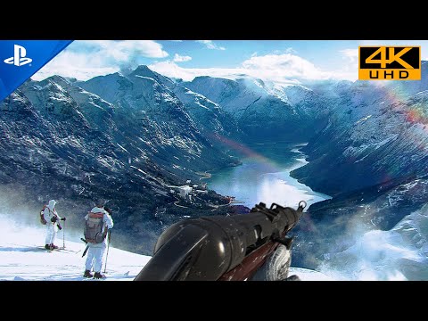 Snowblind [PS5 UHD 4K] Realistic Immersive Ultra Graphics PlayStation 5 Gameplay Battlefield V