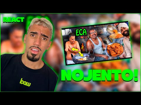 AS COMIDAS MAIS NOJENTAS DA INDIA - React