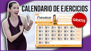 CALENDARIO DE EJERCICIOS GRATIS SEPTIEMBRE | ENTRENA DESDE CASA CADA DÍA | NatyGlossGym
