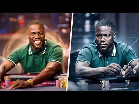 New Video from PokerGO: Kevin Hart & Other Poker Stars Play HUGE POTS!