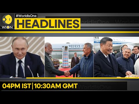Global Leaders Arrive for BRICS Summit | Blinken In Israel For Ceasefire Push | WION Headlines