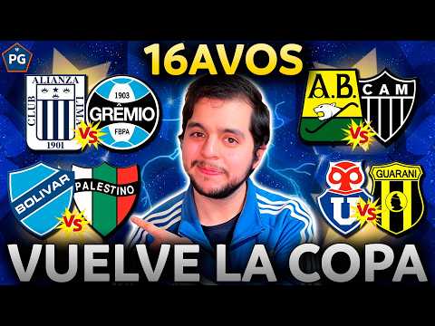 COPA SUDAMERICANA 2025🔥16AVOS de FINAL (Repechaje)👉PREDICCIÓN Y ANÁLISIS