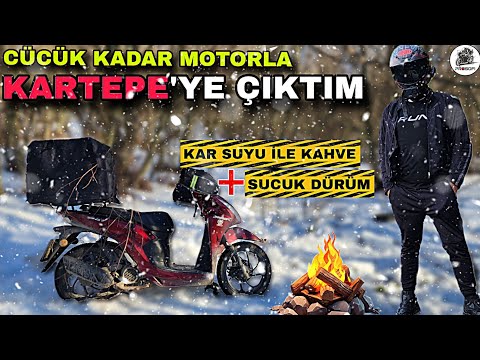 BEKLENEN KARTEPE VİDEOSU !.. KARDA SUCUK DÜRÜM VE KAR SUYU İLE KAHVE & D.D.D BAŞKANI İŞ BAŞINDA