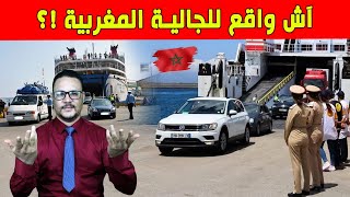 اش واقع للجالية المغربية
