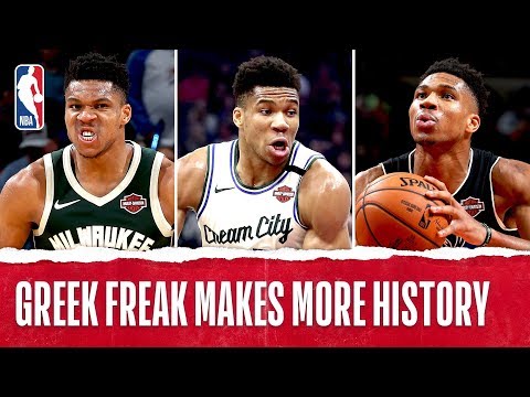 Giannis Scores 30+ PTS in Under 30 Mins For 9th Time!