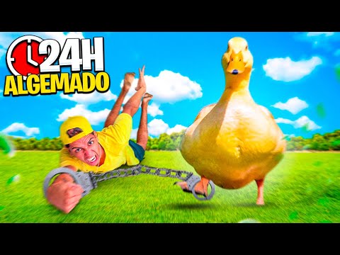 24 HORAS ALGEMADO COM MEU PATO DE ESTIMAÇÃO *sobrevivemos ?