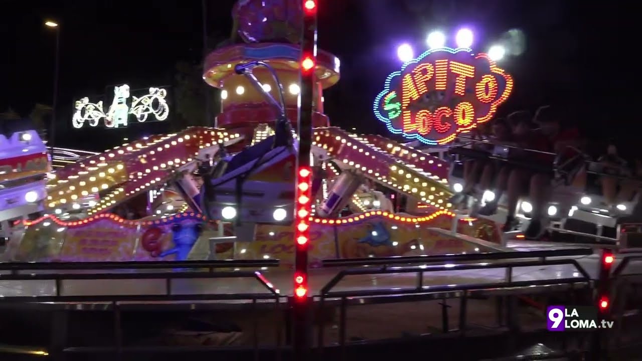 Feria de Baeza 2025 · Ambiente feria de noche 6