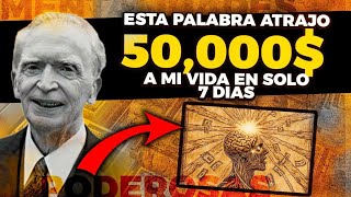 COLOCA Esta PALABRA bajo tu ALMOHADA y no se lo digas a nadie | Joseph Murphy