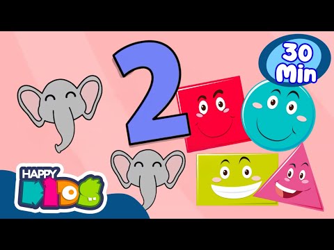 30 MIN 🔢¡Aprendiendo con Música!🎤📚 Música Infantil 2025 |🥳 Happy Kids