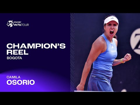 Camila Osorio's best points from her title run at home 🏆