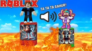 🎉ACIERTA EL PERSONAJE DE ITALIAN BRAINROT o MUERE POR LA LAVA en Roblox