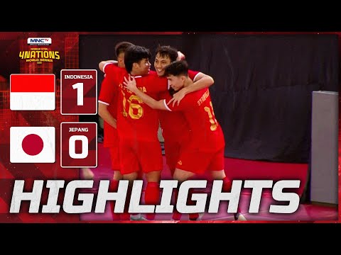 HIGHLIGHT! INDONESIA (1) Vs (0) JEPANG | INDONESIA FUTSAL 4NATIONS WORLD SERIES 2025