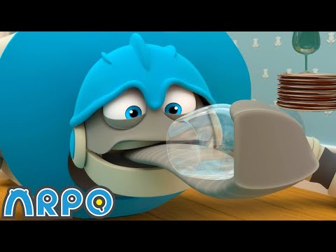 Cleaning Goes WRONG!!!😟🧹 | Baby Daniel and ARPO The Robot | Funny Cartoons for Kids