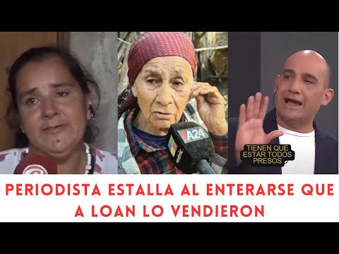 PERIODISTA NO PUEDE CONTENERSE EN VIVO AL SABER QUE VENDIERON A LOAN