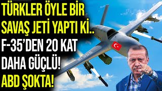 TÜRKLER ÖYLE BİR SAVAŞ JETİ YAPTI Kİ.. F-35’den 20 KAT DAHA GÜÇLÜ ABD ŞOKTA!