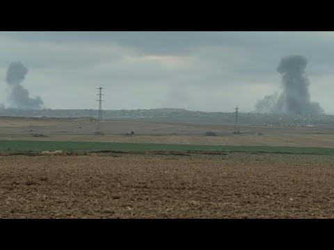 Columns of smoke rise over Gaza Strip | AFP